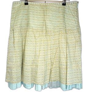 American Eagle Outfitters Cotton Prairie Skirt Cottage Core Feminine Size 10